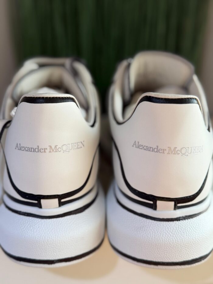 Alexander Mcqueen Black And White Outline Size 42 - Image 2