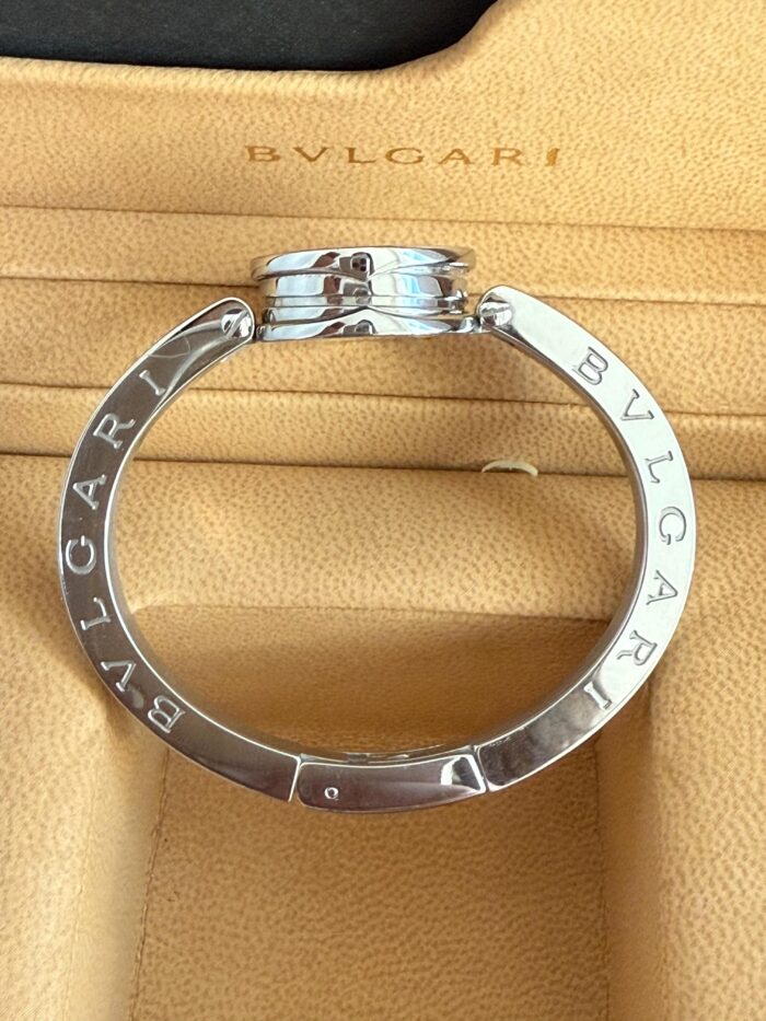 Bvlgari B.zero1 Watch 15-16cm Mother Or Pearl With Diamonds - Image 3